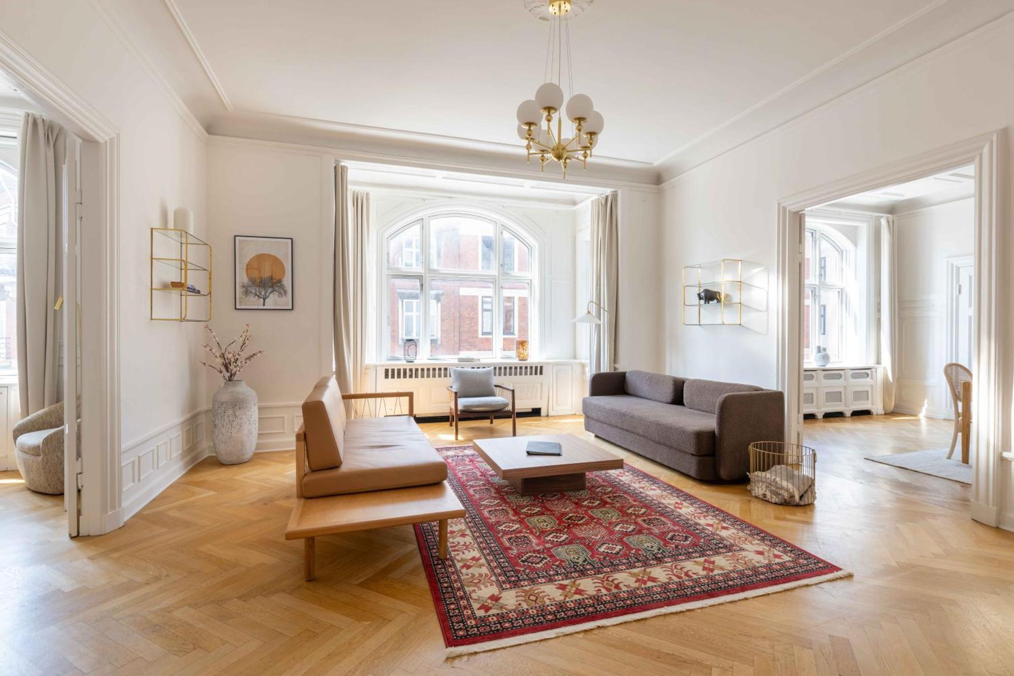 Lovely 3Br Manor Apartment 5 Min From Tivoli Gardens Copenaghen Esterno foto