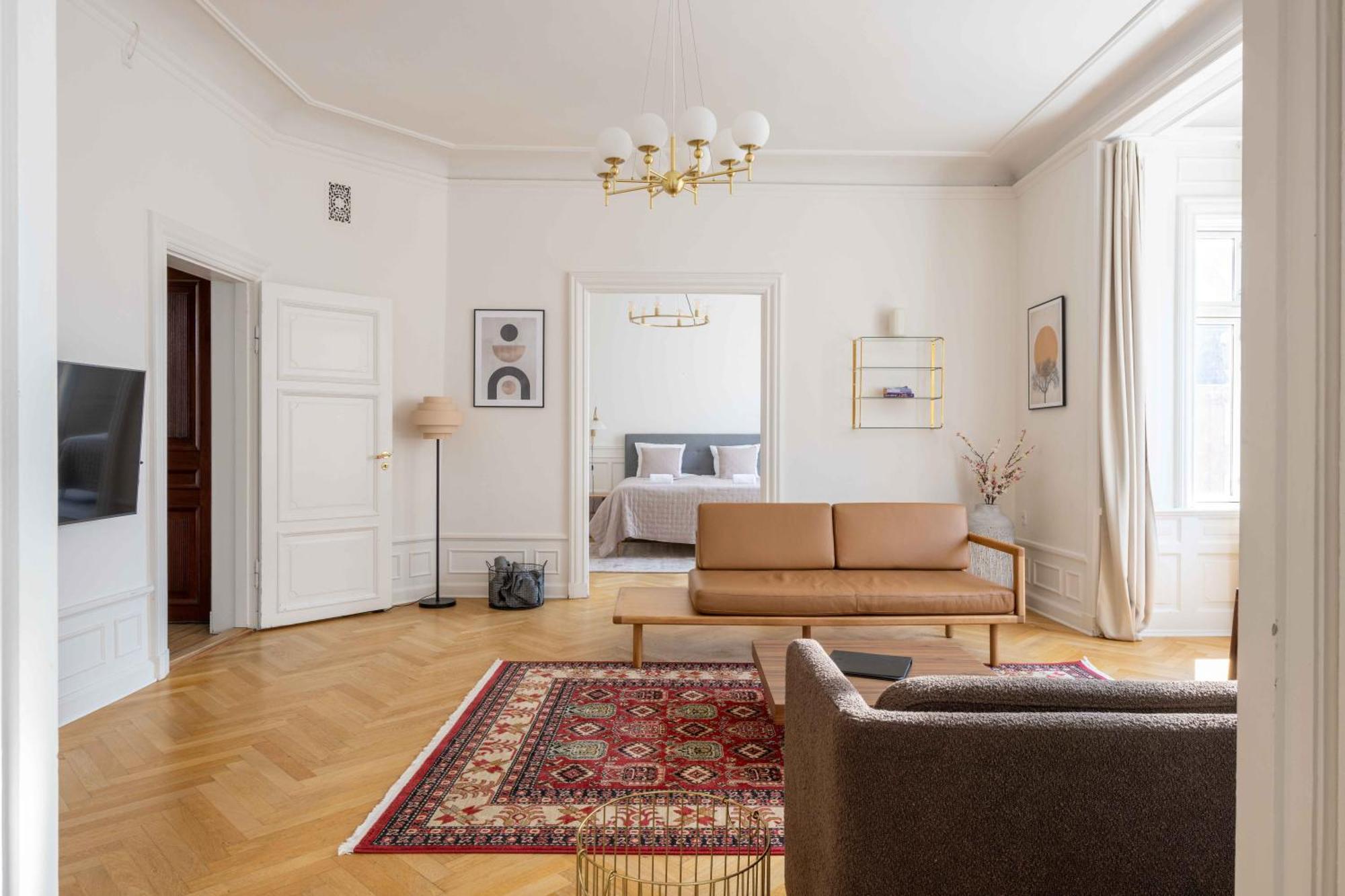 Lovely 3Br Manor Apartment 5 Min From Tivoli Gardens Copenaghen Esterno foto