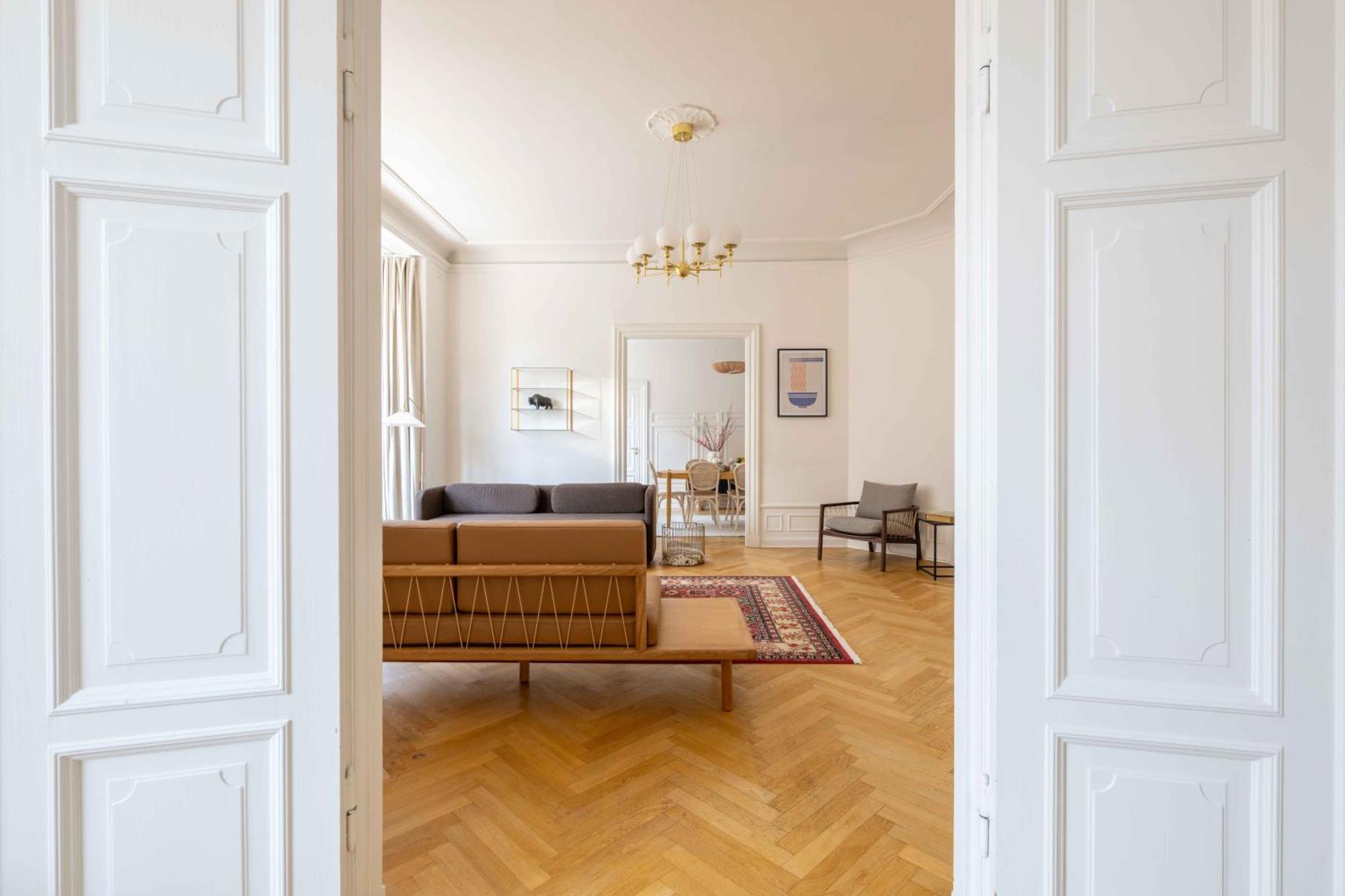 Lovely 3Br Manor Apartment 5 Min From Tivoli Gardens Copenaghen Esterno foto