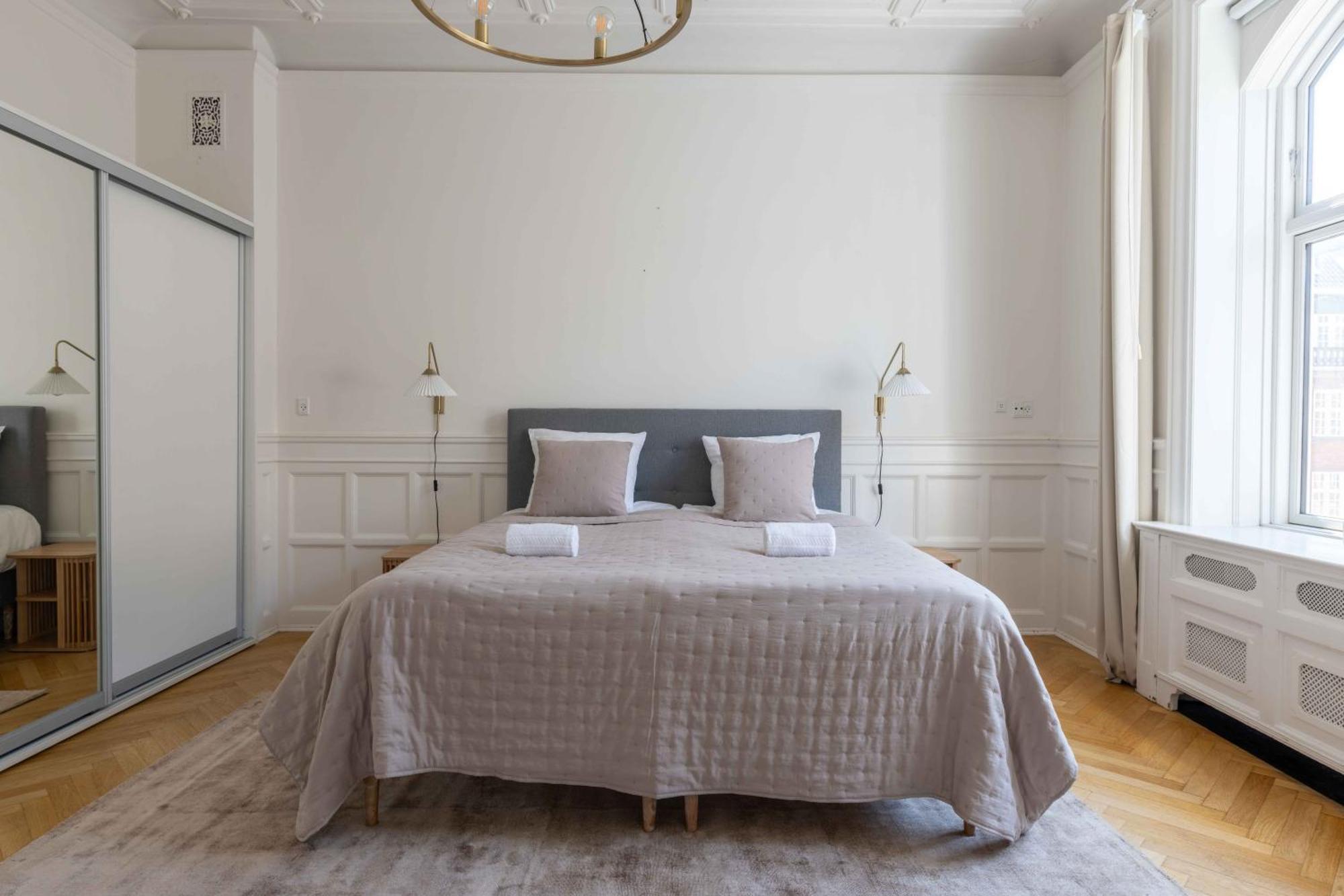 Lovely 3Br Manor Apartment 5 Min From Tivoli Gardens Copenaghen Esterno foto